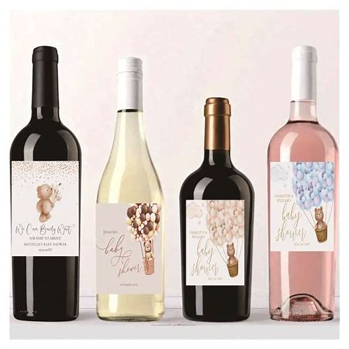 Personalized Wine Bottle Labels, …