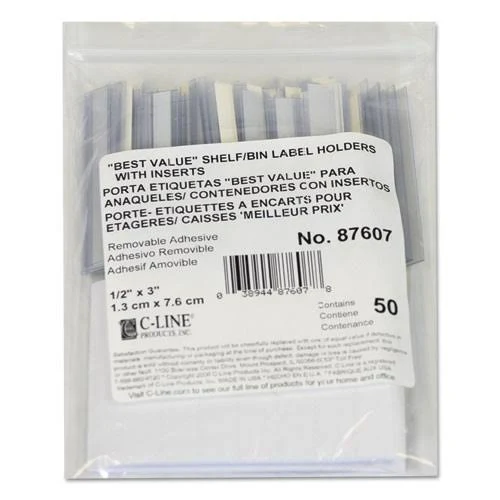 C-Line Self-Adhesive Label Holders