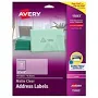 Avery Clear Shipping Labels