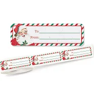 Santa Claus To/From Labels