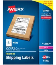 Avery 4" x 4" Square Labels Removable