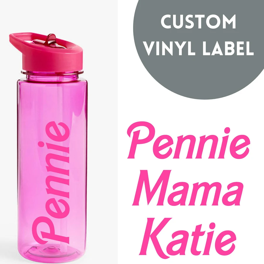 Personalised Vinyl Label Stickers, Custom Labels, Made To Order