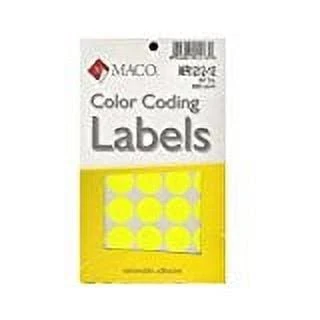 Maco Color Coding Labels