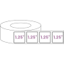 Mj Wholesale Square Blank Roll White Gloss Premium BOPP Labels