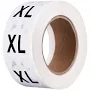 Unique Bargains Clothing XL Large Size Sticker Label