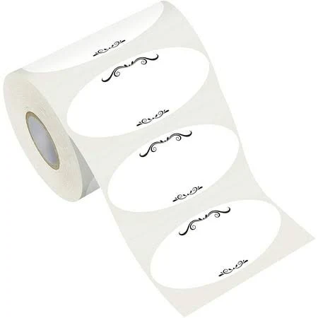 300 Removable Freezer Pantry Canning Labels Set