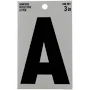 Everbilt 3 in. Vinyl Reflective Letter A Mailbox Sticker