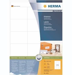 Herma Premium Labels A4 70mm 200pc 4618