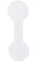 SSWBasics Small White Gummed Ring Price Tags