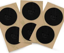 10pcs Nfctags Nfc Anti Metal Sticker,ntag215 Nfc Stickers,black Anti