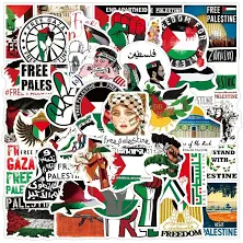 50pcs Palestine Stickers Victory Vinyl Decal Laptop Phone Set