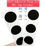 25mm NFC Tag Black NFC Stickers Protocol ISO14443A13.56MHz NTAG215 Universal Label RFID Tags and All