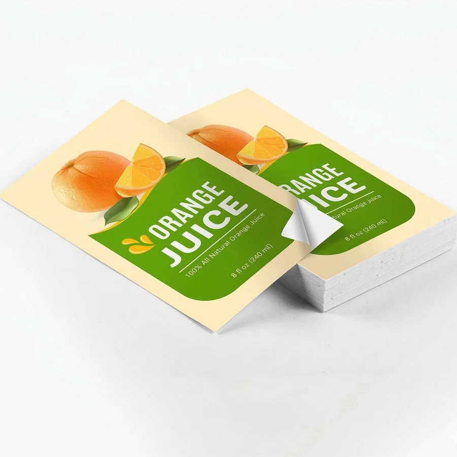 Waterproof Custom LabelsDurable Vinyl Stickers - 25 Qty