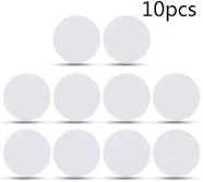 10PCS NTAG215 NFC Tag Sticker Blank Contactless Round IC Smart