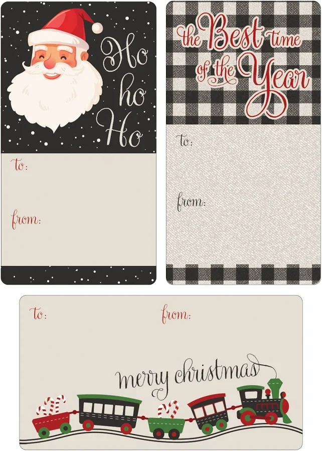 Christmas Gift Tag Stickers