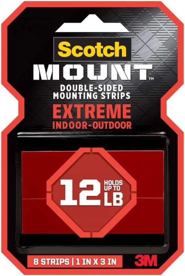 Scotch-Mount Extreme Double-Sided Mounting Strips