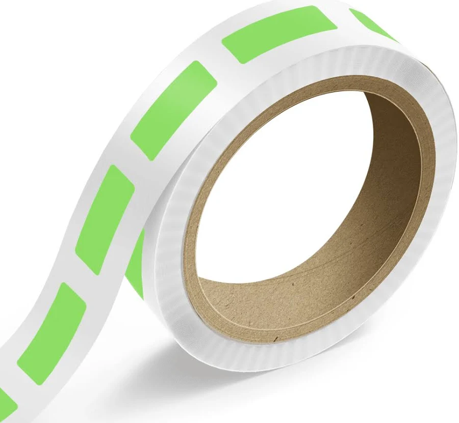 JAM Neon Roll of Rectangle Labels