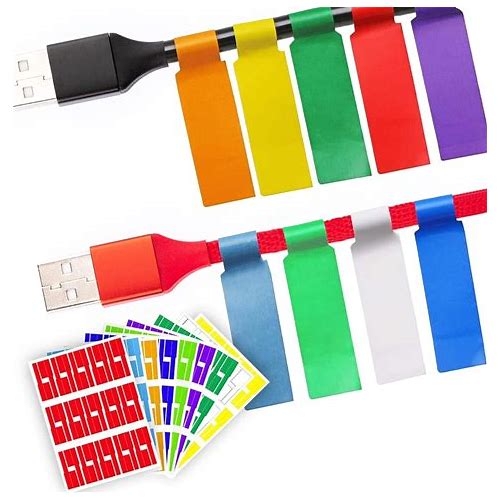 270 Pcs Waterproof Cable Labels …