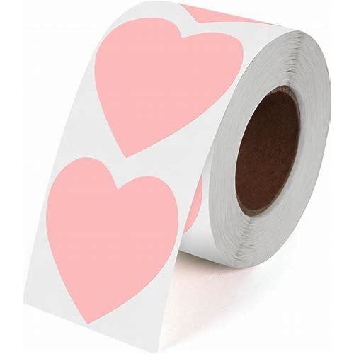 YIKIADA Pink Heart Thermal Lab…