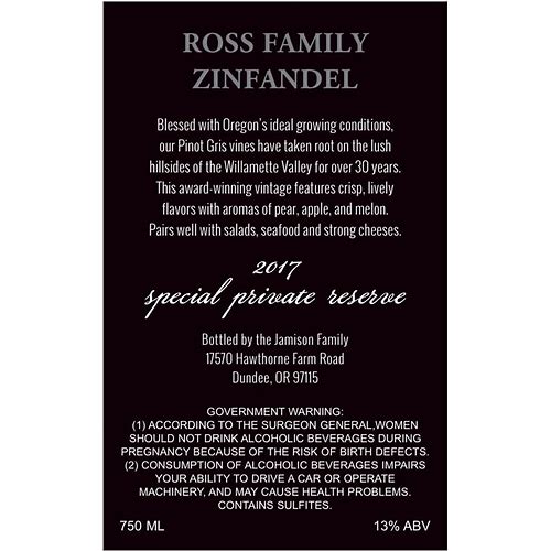 Wine Text Labels - Grey - Set Of …