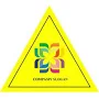 Promotional PVC Triangle Adhesive Sticker
