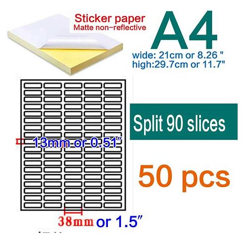 Lot Cut Sheet Address Labels A4 …