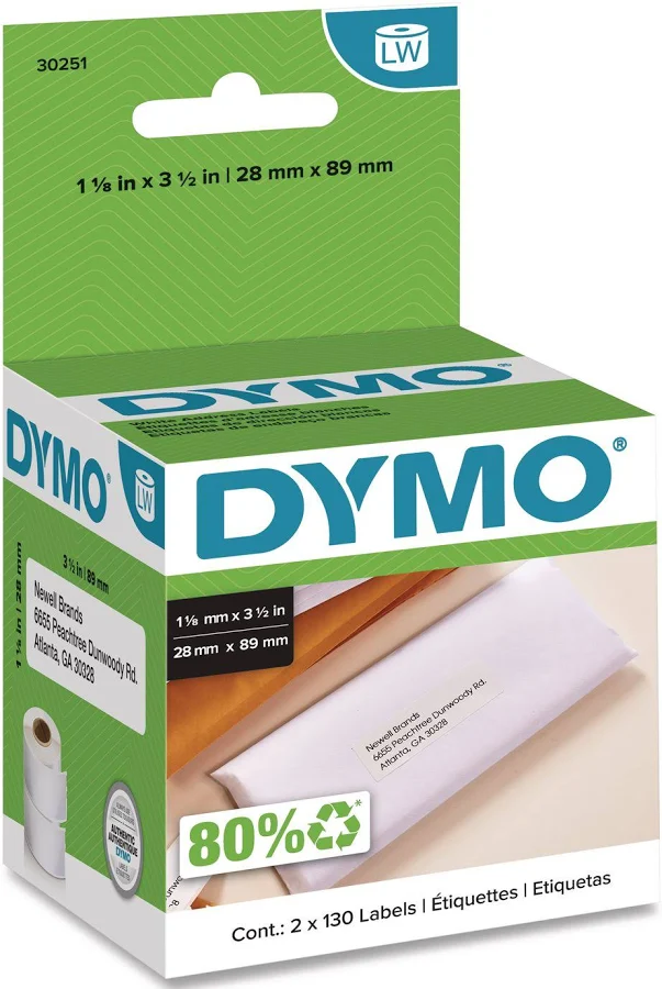 Dymo LabelWorks Address Labels