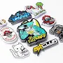 Die Cut Stickers | Custom Waterproof Stickers 3 Inches / 5 Stickers / Matte