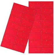 Blank Wine Label Blank Label Sticker Adhesive Wine Bottle Labels Printable Stickers Wine Vintage Decals For Inkjet Printers Diy Supplies, Red