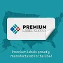 Premium Label Supply White Sticker Square Labels with Bleed 2 inch x 2 inch Laser/Inkjet Compatible (12 per Sheet), 500 Sheets 6,000 Total Adhesive