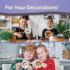 AgoDeo Premium Printable Vinyl Sticker Paper for Inkjet & Laser Printer