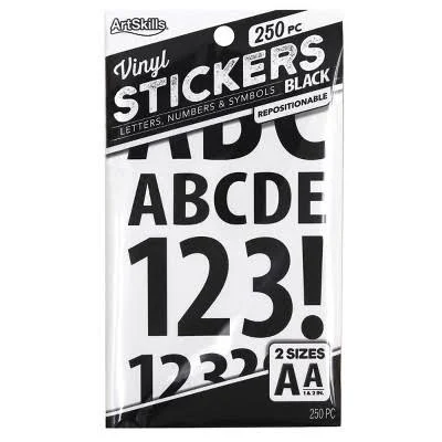 ArtSkills Poster and Bulletin Board Vinyl Letters and Numbers