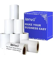 LENVII 1.57" x 2.76" Direct Thermal Labels, Tear-Proof Printing Label for Most Thermal Printers, Self-Adhesive Label Paper for Barcode/FBA/UPC