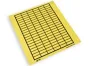 TEK1138-N Yellow Industrial Label Die-Cut Permanent Pressure Sensitive Acrylic Adhesive