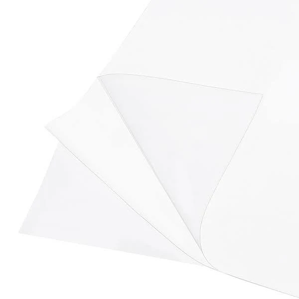 A5 Transparent PET Double Sided Adhesive Stickers for DIY Card