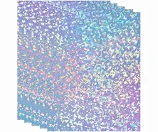 Topa A4 Waterproof Vinyl Holographic Labels Laser Inkjet Adhesive Paper Hologram