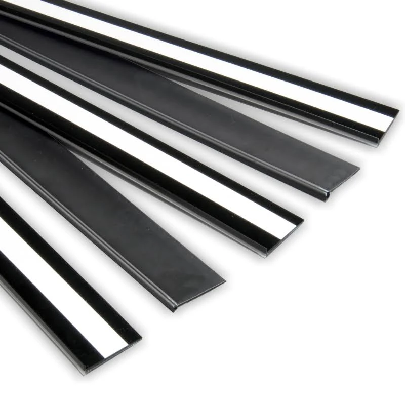 5 Self Adhesive Shelf Edge Label Holder EZ Edge Label Holder Strips, 5 Holders, 33.5"x1.125"