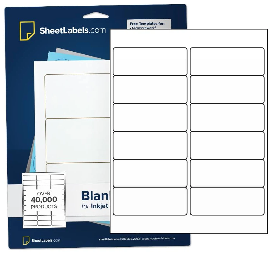 4" x 1.5" Labels