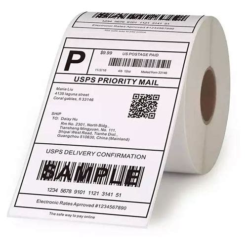 A4 Labels Transparent Self Adhes…