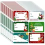 20 Sheets Christmas Tagged Sticker Self-Adhesive Gift Labels To and From Christmas Labels Sticker for Wrapping Present, Size: Large