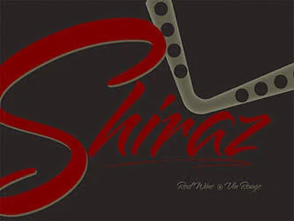 Shiraz Wine Bottle Labels