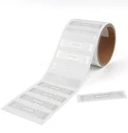 In Stock Monza R6p 73*23mm Rfid Waterproof Pet Printable Uhf 860-960mhz Blank White Retail Tracking Clothing Tag Label Sticker