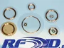 Model 1760-30-P/S-RO Clear Laminate Tag, Peel & Stick, 30mm diameter, 125 KHz LF RFID Tag