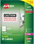 Avery Permanent Durable ID Labels with TrueBlock