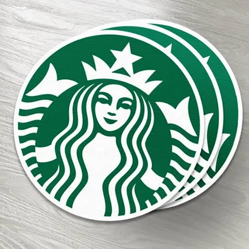 4" Round Pvc Water Resistant Sticker