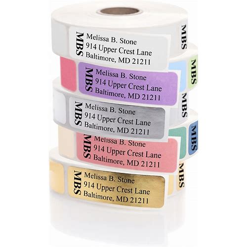 Roll Of Monogrammed Address L…