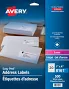Avery Easy Peel Address Labels Sure Feed Technology 8161