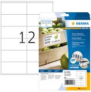 HERMA Labels A4 105x48 mm white extra strong adhesion paper matt 300 pcs