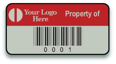 3-mil Flexible Anodized Aluminum Foil Code 39 Inventory Tags