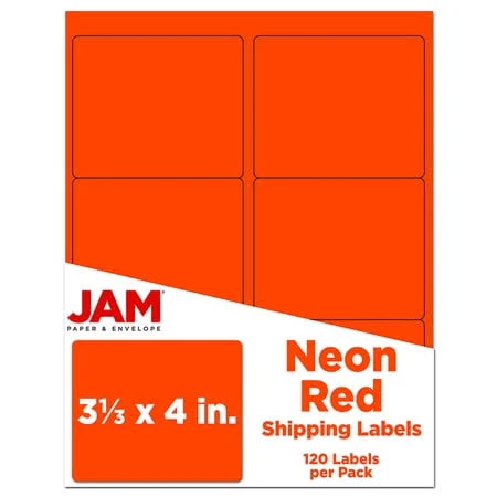JAM Paper Mailing Address Labels 2 5/8" x 1